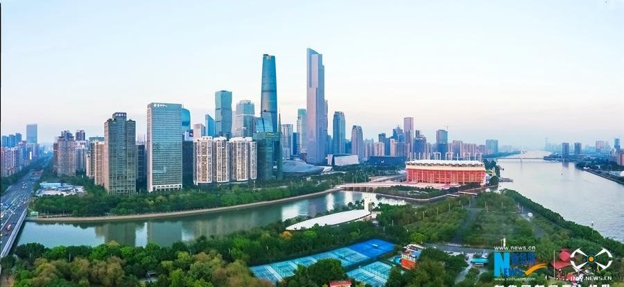 洛溪新城江景 - 洛浦街道标志性景观