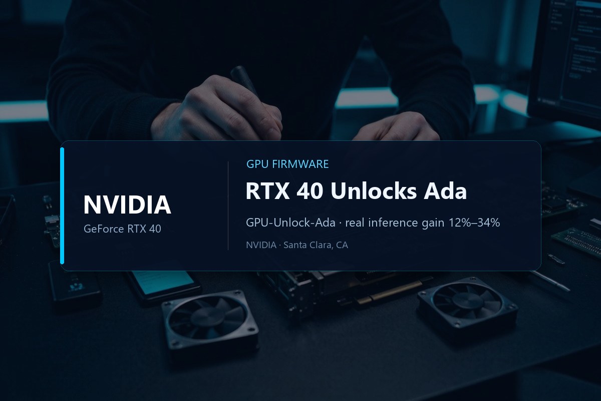 GPU-Unlock-Ada: RTX 40 Rates Double, Real Gains 12-34%